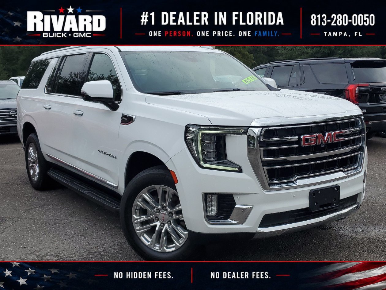 Used 2022 GMC Yukon XL SLT w/ SLT Premium Package AWD/4WD image 1