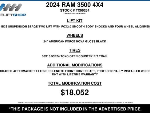 Used 2024 RAM 3500 Limited image 2