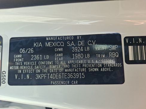 New 2026 Kia K4 FWD image 19