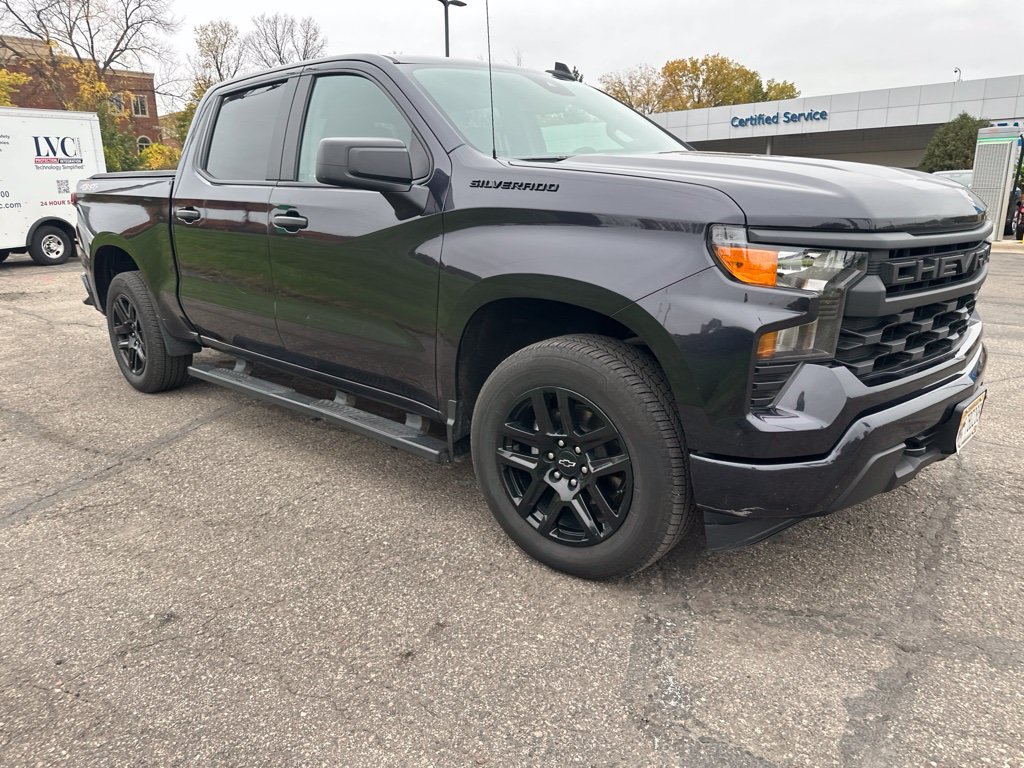 Used 2023 Chevrolet Silverado 1500 Custom w/ LPO, Dark Essentials Package AWD/4WD image 9