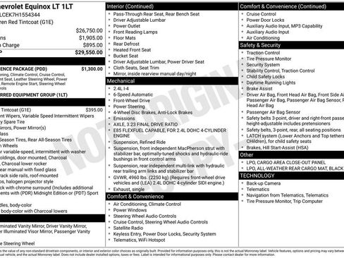 Used 2017 Chevrolet Equinox LT w/ Convenience Package FWD image 6