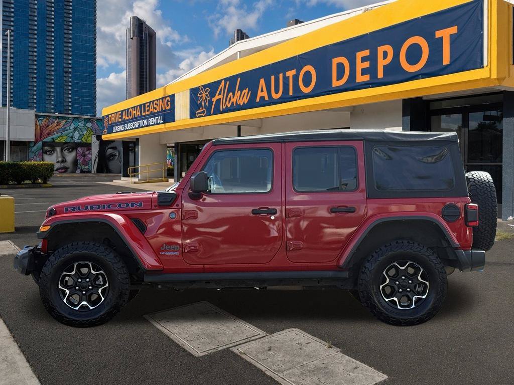 Used 2022 Jeep Wrangler Unlimited Rubicon 4xe AWD/4WD image 2