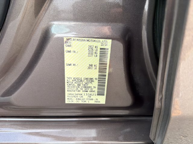 Used 2017 Nissan Altima 2.5 S w/ Power Driver Seat Package FWD image 33