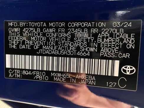 Used 2024 Toyota Prius LE image 24