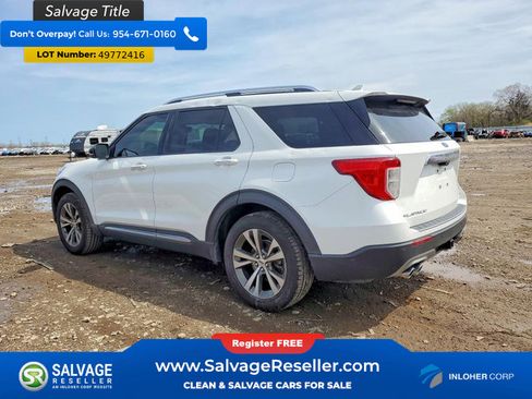 Used 2020 Ford Explorer Platinum w/ Premium Technology Package AWD/4WD image 3