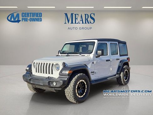 Used 2021 Jeep Wrangler Unlimited Sport image 1