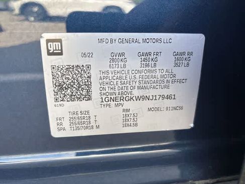 Used 2022 Chevrolet Traverse LT w/ LPO, Cargo Package image 22