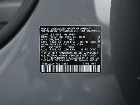 Used 2023 Volkswagen Atlas Cross Sport SEL image 28