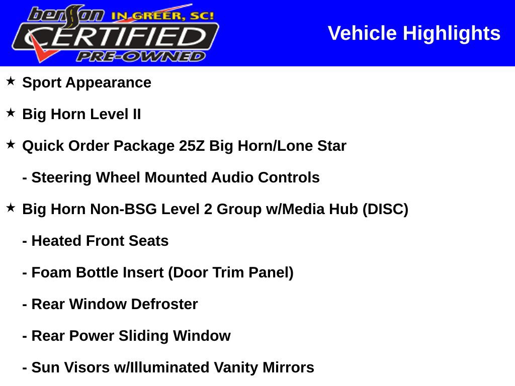 Used 2019 RAM 1500 Big Horn AWD/4WD image 2