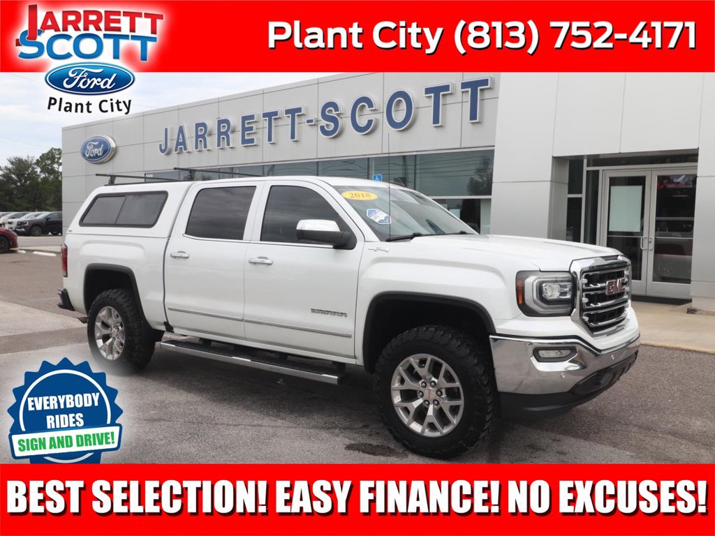 Used 2018 GMC Sierra 1500 SLT AWD/4WD image 1