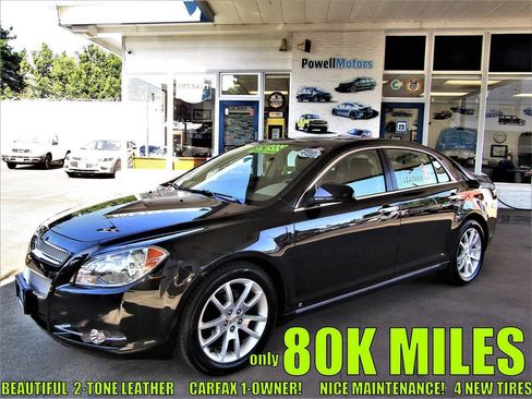 Used 2009 Chevrolet Malibu LTZ w/ Rear Power Package FWD image 1