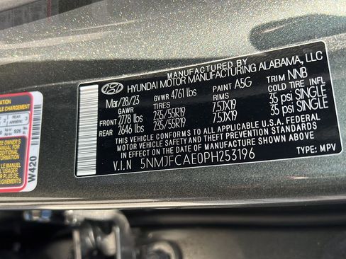 Certified 2023 Hyundai Tucson SEL w/ Convenience Package AWD/4WD image 9