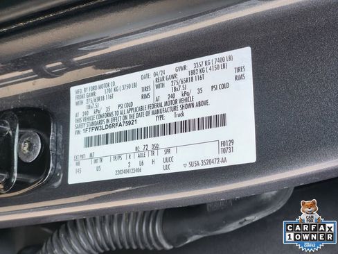 Used 2024 Ford F150 XLT w/ Mobile Office Package image 37