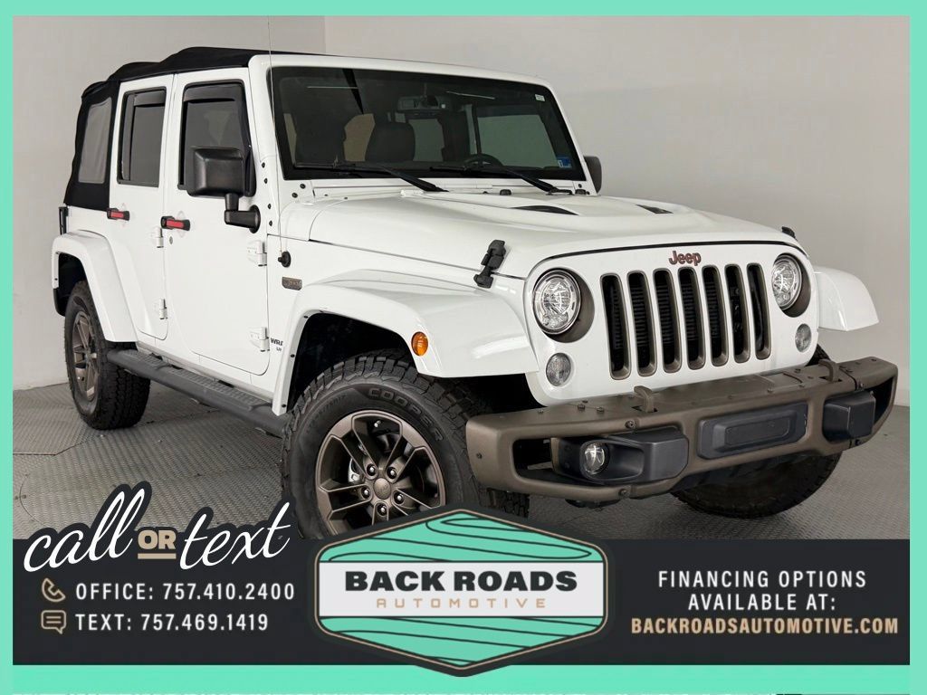 Used 2017 Jeep Wrangler Unlimited Sahara AWD/4WD image 1