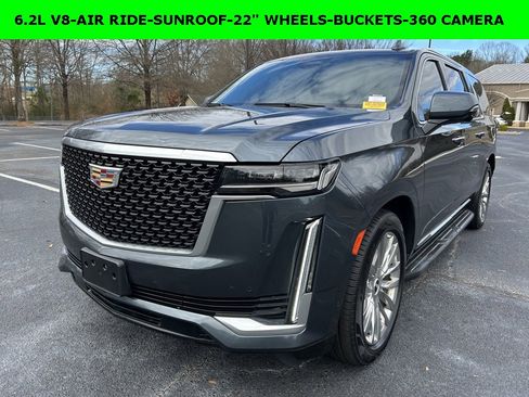 Used 2021 Cadillac Escalade ESV Premium Luxury w/ Driver Assist Tech Package image 1