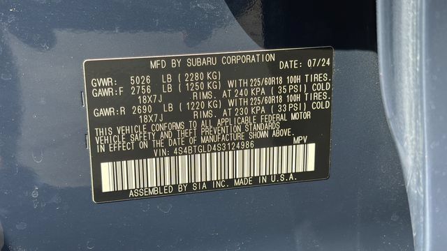 Used 2025 Subaru Outback Onyx Edition XT AWD/4WD image 27