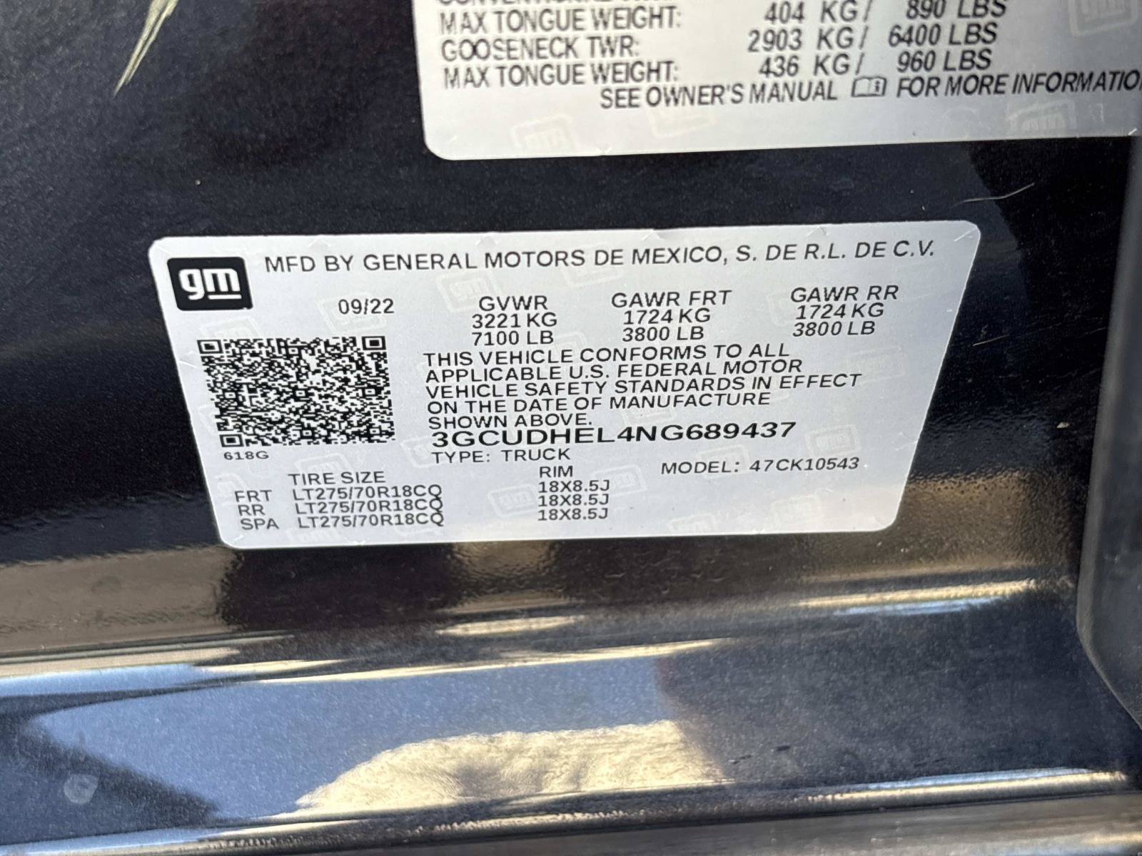 Used 2022 Chevrolet Silverado 1500 ZR2 w/ Technology Package AWD/4WD image 37