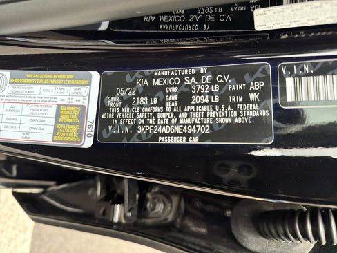 Used 2022 Kia Forte LXS w/ LXS Technology Package image 33