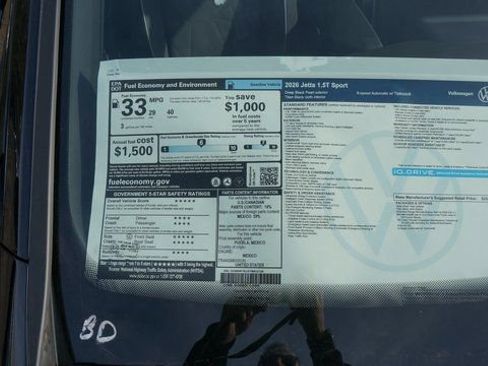 New 2026 Volkswagen Jetta Sport image 4