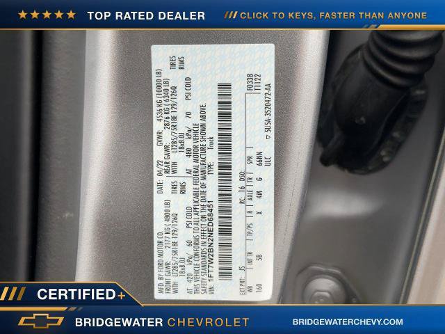 Used 2022 Ford F250 Lariat w/ Tremor Off-Road Package AWD/4WD image 14