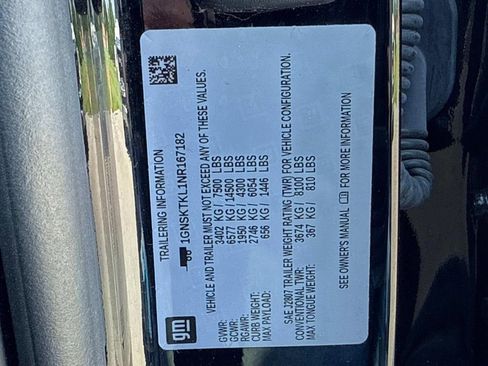 Used 2022 Chevrolet Tahoe High Country AWD/4WD image 30