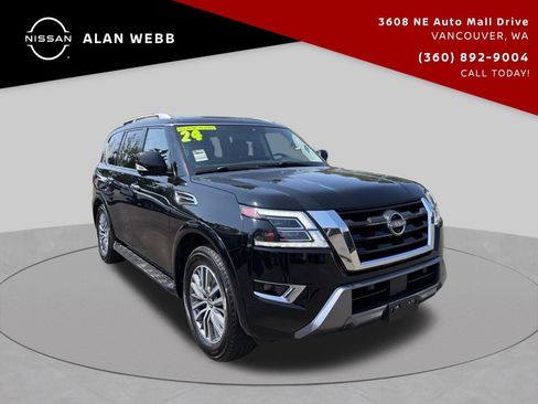 Used 2024 Nissan Armada SL w/ Captain's Chairs Package AWD/4WD image 1