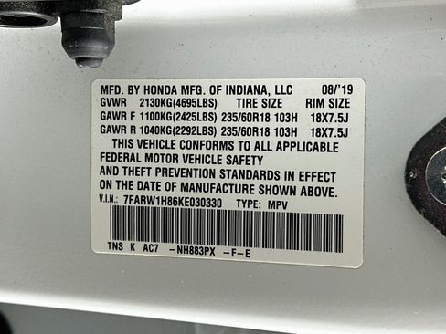 Used 2019 Honda CR-V EX-L image 12