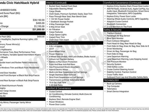 Used 2025 Honda Civic Sport image 41