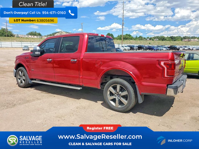 Used 2016 Ford F150 Lariat w/ Equipment Group 502A Luxury AWD/4WD image 3