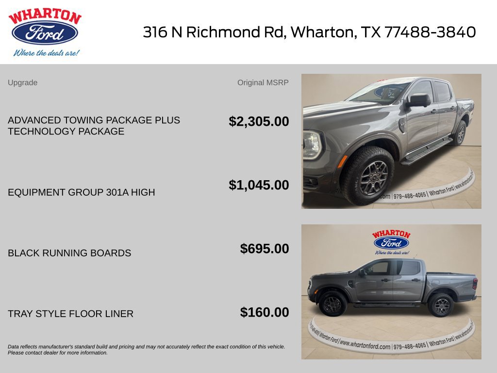 Used 2024 Ford Ranger XLT RWD image 2