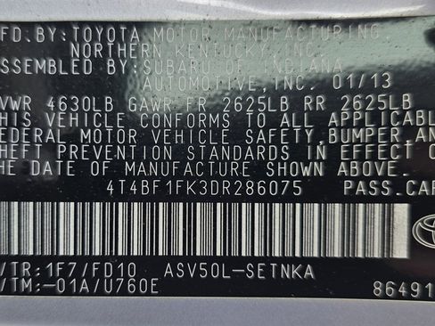 Used 2013 Toyota Camry LE image 36