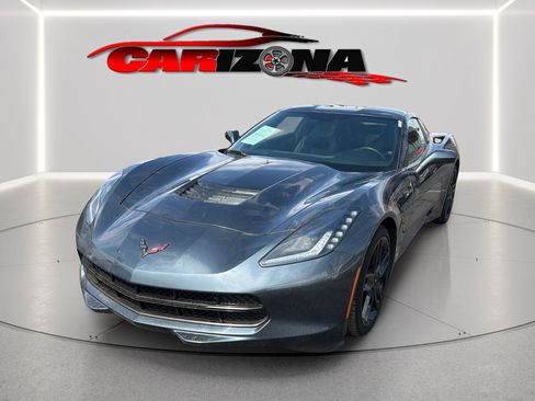 Used 2019 Chevrolet Corvette Stingray Coupe w/ Carbon Flash Badge Package RWD image 12