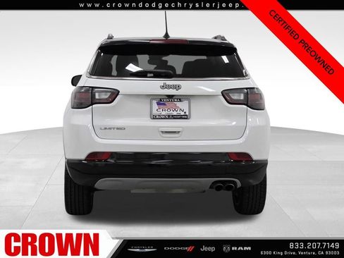 Certified 2022 Jeep Compass Limited w/ Elite Group image 6