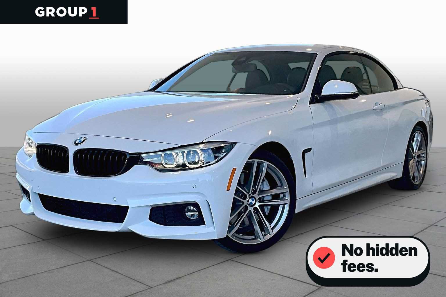 Used 2020 BMW 430i Convertible w/ M Sport Package RWD image 1