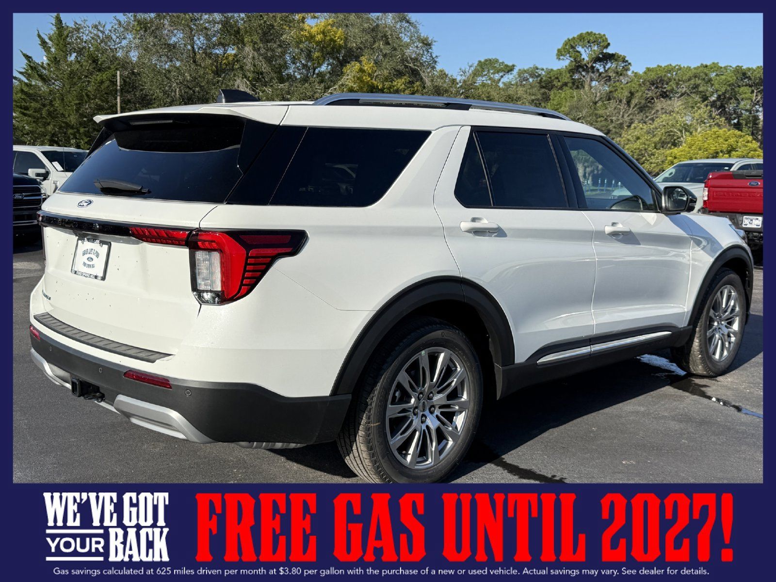 New 2027 Ford Explorer Platinum RWD image 6
