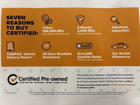 Certified 2024 Jeep Grand Cherokee L Limited w/ Luxury Tech Group II AWD/4WD image 3