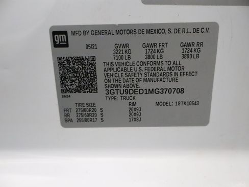 Used 2021 GMC Sierra 1500 SLT image 70