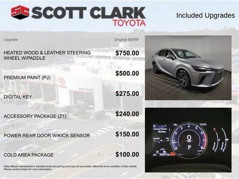 Used 2023 Lexus RX 350 Premium w/ Accessory Package (Z1) FWD image 8