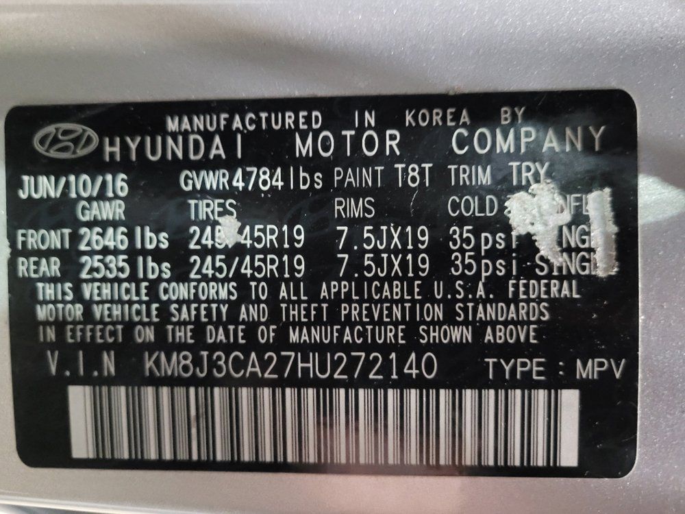 Used 2017 Hyundai Tucson Limited w/ Cargo Package AWD/4WD image 33