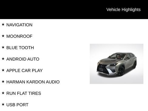 Used 2021 Lexus NX 300 F Sport w/ Accessory Package image 8