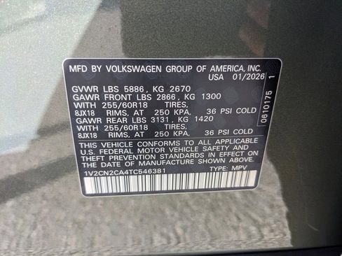 New 2026 Volkswagen Atlas Peak Edition AWD/4WD image 33