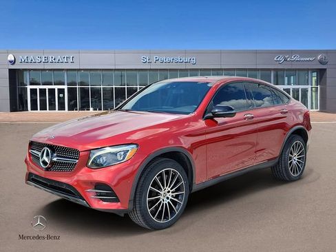 Used 2019 Mercedes-Benz GLC 300 4MATIC Coupe w/ AMG Line image 2