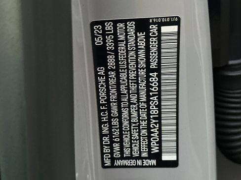 Certified 2023 Porsche Taycan image 28