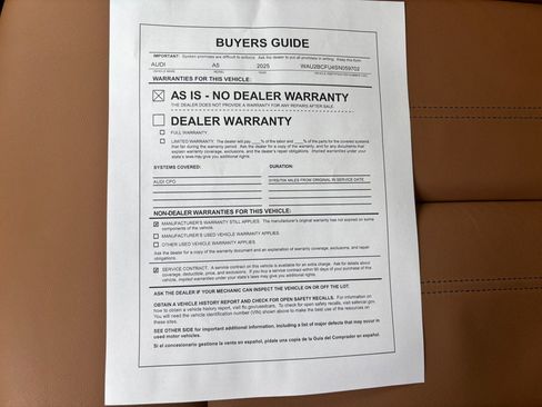 Used 2025 Audi A5 2.0T Premium Plus w/ Premium Plus image 33