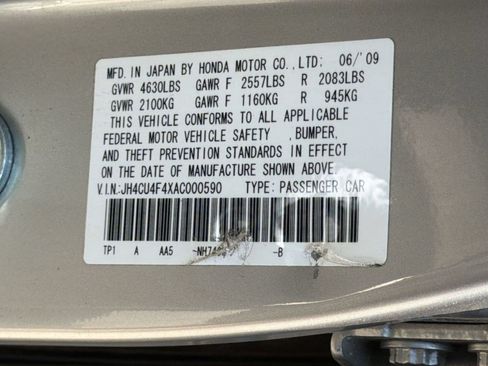 Used 2010 Acura TSX V6 Sedan FWD image 26