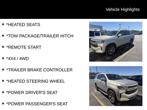 Used 2024 Chevrolet Tahoe LT w/ Luxury Package AWD/4WD image 4