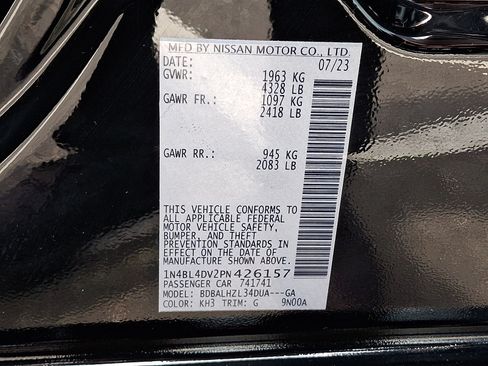 Used 2023 Nissan Altima 2.5 SV FWD image 27