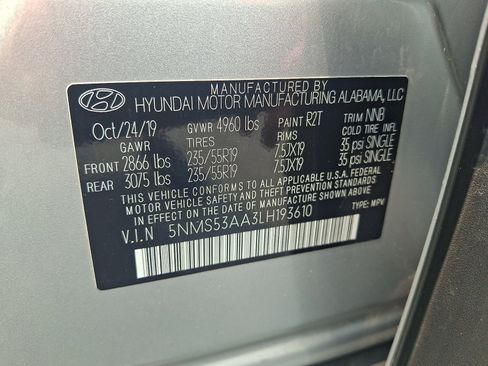 Used 2020 Hyundai Santa Fe Limited FWD image 28