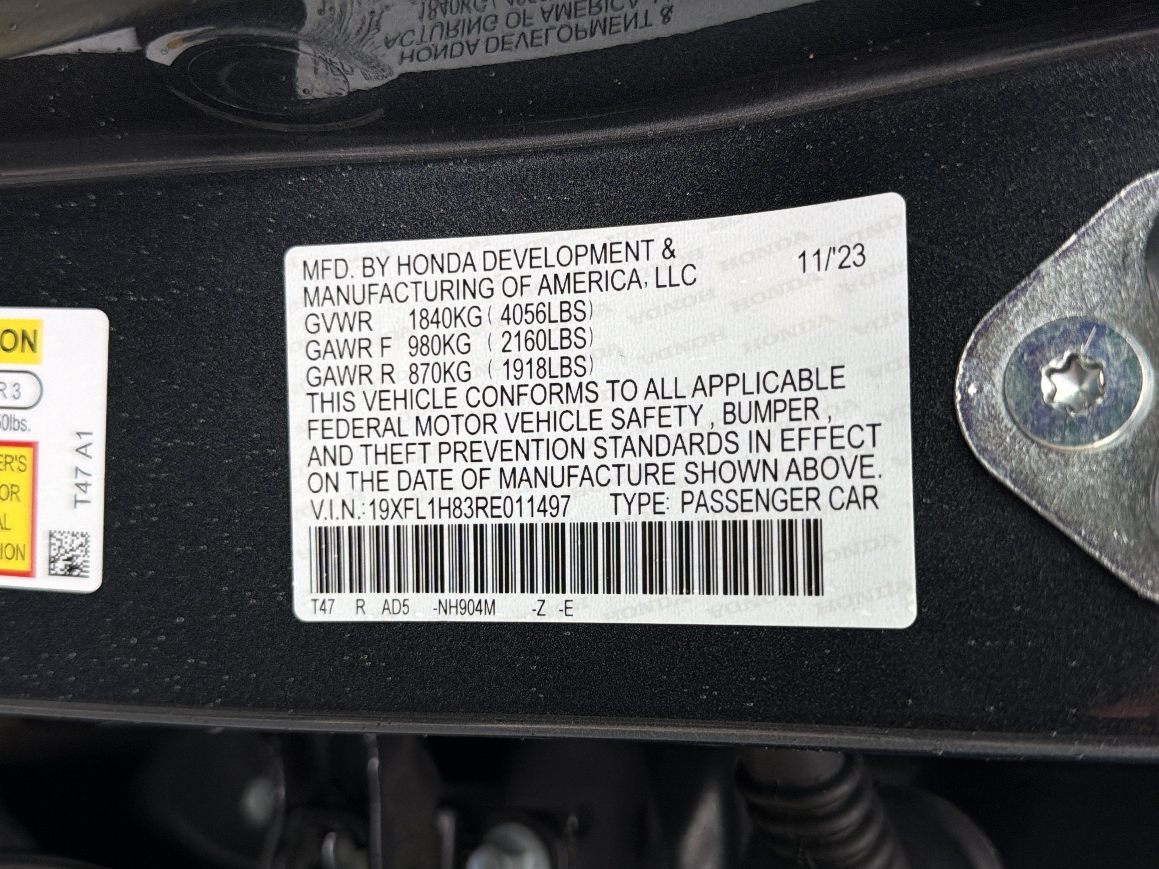 Used 2024 Honda Civic Sport Touring image 28