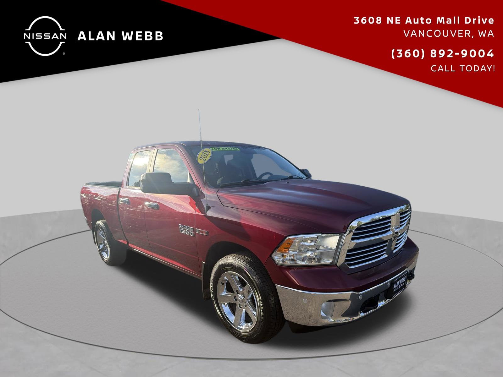 Used 2018 RAM 1500 Big Horn AWD/4WD image 1
